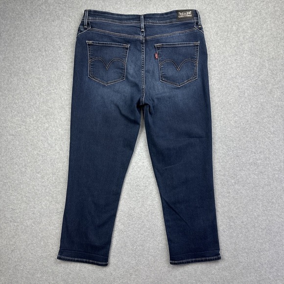 Levi's Women's Mid Rise Skinny Capris Size 12 W31 - Picture 5 of 11